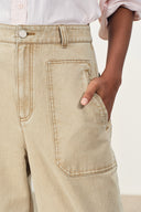 Flania Cargo Jeans in Cotton Denim