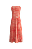 Lim Printed Pleated Maxi Dress