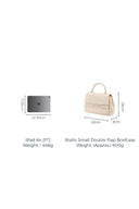 Bolso pequeño Rialto en cuero de vaca de primera calidad