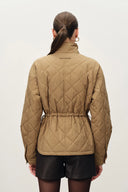 Lauren Adjustable Waist Quilted Jacket in High-Density Nylon