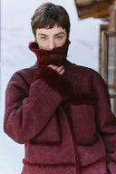 Maestrale Coat in Faux Shearling