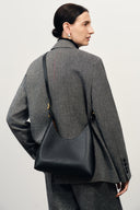 Duomo Small Hobo Bag in Nappa Leather