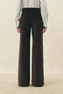 Bblythe Deconstructed Wide Leg Pants in Washed Corduroy