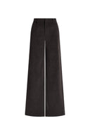 Bblythe Deconstructed Wide Leg Pants in Washed Corduroy