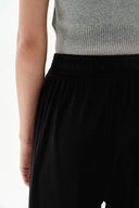 Lara Wide Leg Comfy Pants in Modal-Acetate Knit