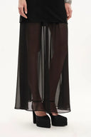 Wraith Metallic Embellished Slip Dress in Wool