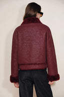 Maestrale Coat in Faux Shearling