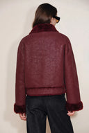 Maestrale Coat in Faux Shearling