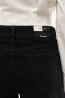 Rebel Washed Jeans Shorts in Thin Denim