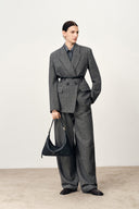 Navigli Shoulder Hobo Bag in Nappa Calfskin