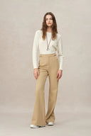 Ski Casual Flared Pants in Four-Way Stretch Fabric