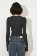 Beatrix Knit Top in Machine Washable Fine Wool