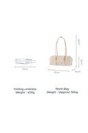 Monti East West Shoulder Bag in Oiled Waxed Top Grain Leather