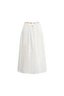 Hazel Halter Neck Sleeveless Top in Cotton
