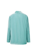 Blazer Dark Night en velours de soie