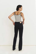 Cathy Turkish Bell Bottom Jeans in Stretch Turkish Denim