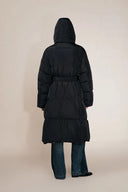 Carezza Double Faced Two Tone Down Jacket in High-Density Down-Proof