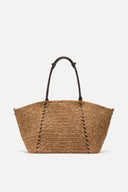 Brera Beach Large Handwoven Tote Bag