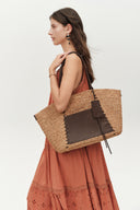 Brera Beach Large Handwoven Tote Bag