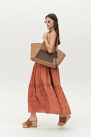 Brera Beach Large Handwoven Tote Bag