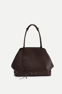 Brera Convertible Tote Bag Large in Dutch Calfskin and Suede