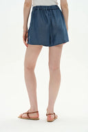Maris Denim Shirt and Shorts Set in Technical Lyocell