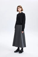 Freya Lagen-Top aus Baumwoll-Wollstrick