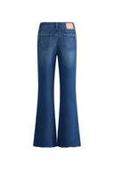 Jeans bootcut Dolly in denim elasticizzato