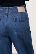 Jeans Behun colorblock destrutturati in denim di cotone