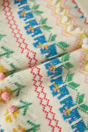 Eva Jacquard Trui in Katoen Tricot