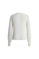 Sabina Jacquard Knit Cardigan in Alpaca-Merino Blend Knit