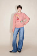 Pull Estrella Pony en mélange alpaga ultra-fin