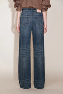 Jennifer Forward Seams Barrel Leg Jeans in Cotton Denim