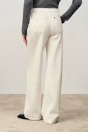 Solara Straight Leg Jeans in Fleece-Lined Denim