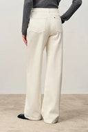 Solara Gerade Jeans aus Fleecegefüttertem Denim