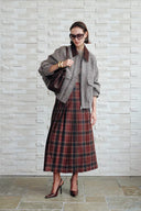 Dakota Tweed Baseballjack in Wol