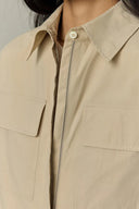 Adeline Hemd aus Baumwoll-Twill