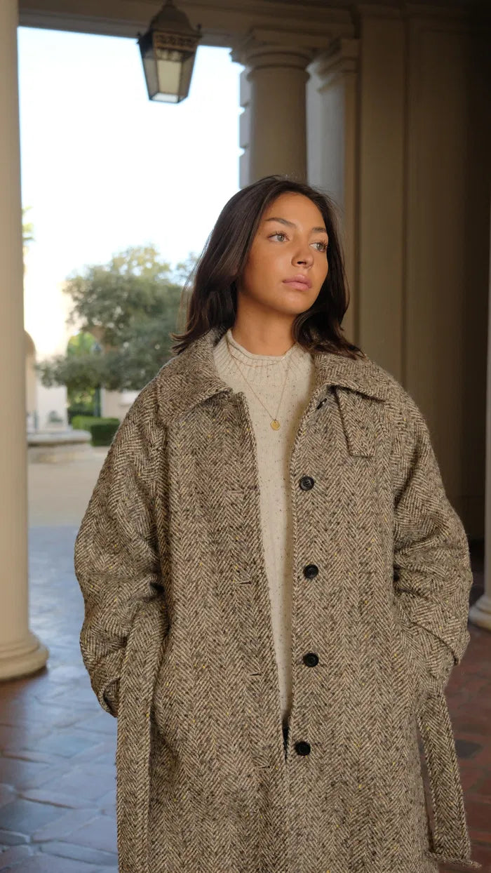 Margot Long Coat in Wool-Alpaca Blend – fbrq.com Margot Long Coat in Wool-Alpaca Blend – fbrq.com