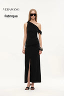Overture One-Shoulder Ruched Top in Four Way Stretch Fabric