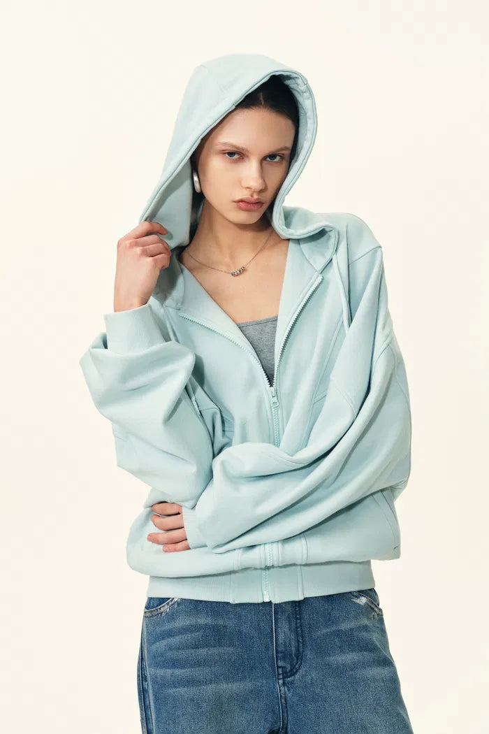 Melody Batwing Sleeve  Oversized Hoodie in Cotton