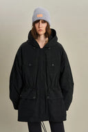 Romsdals White Goose Down Two Piece Parka Jacket in Water Repellent Cotton Blend