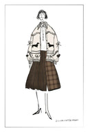 Cardigan Jacquard Teckels Perla en Laine Mérinos Chucky