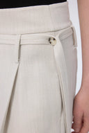 Suma High Waisted Straight Leg Pants in Tencel Lyocell Blend