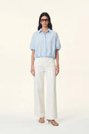 Claire Bubble Puff Sleeve Shirt