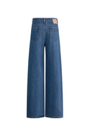Jeans Behun colorblock destrutturati in denim di cotone