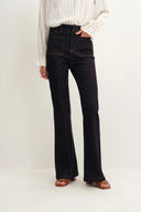 Jean bootcut micro évasé Hutton en denim stretch