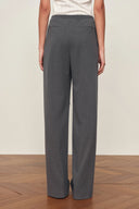 Caroline Pinstripe Drawstring Tailored Pants