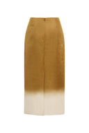 Virens Midi Skirt in Soft Velvet