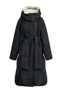 Carezza Double Faced Two Tone Down Jacket in High-Density Down-Proof