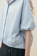 Claire Bubble Puff Sleeve Shirt